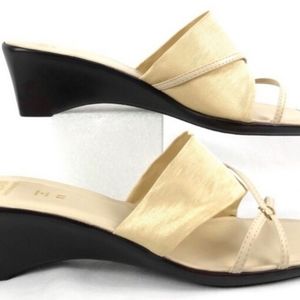 Italian Shoemakers Wedge Sandal Womens Size 11
